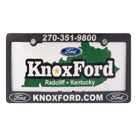 Knox Ford License Plate Frame & Insert