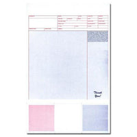 Laser Service Invoice with Coupons