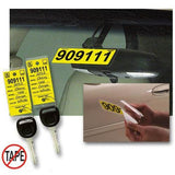Blue Versa-Tags Consecu-Tags-Stock Tags-Versa-Tags-ADSCO Companies