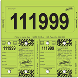 Lime Green Versa-Tags Consecu-Tags