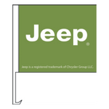 Manufacturer Logo Clip-On Window Flags
