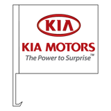 Manufacturer Logo Clip-On Window Flags