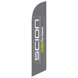 Manufacturer Logo Replacement Swooper Flag