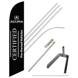 Manufacturer Logo Swooper Flag Kit