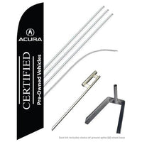 Manufacturer Logo Swooper Flag Kit
