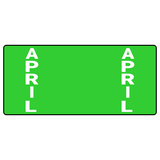 Month Color-Coded Ringbook Labels