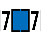 Numeric Color-Coded Roll Labels