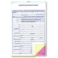 Odometer Disclosure Statement - Form ODOM-65-3