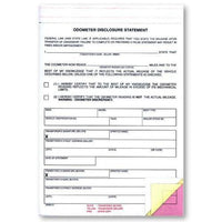 Odometer Disclosure Statements - Form ODOM-CT