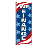 We Finance - Patriotic Drape Flag