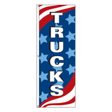 Trucks - Patriotic Drape Flag