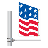 Patriotic Motion Flags
