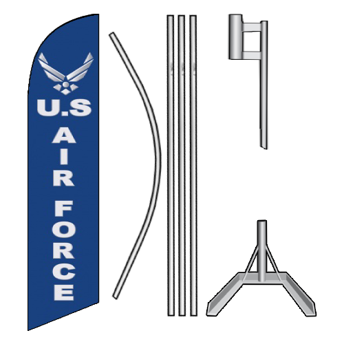 Patriotic Swooper Flag Kit - U.S. Air Force