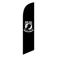 Patriotic Swooper Flag - POW/MIA
