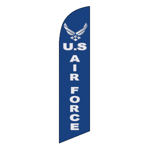 Patriotic Swooper Flag - U.S. Air Force