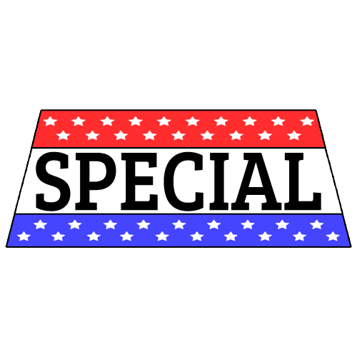 Patriotic Windshield Banners - Special