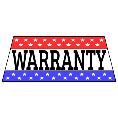 Patriotic Windshield Banners - Warranty