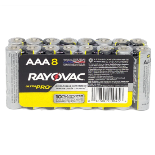 Rayovac Ultra-Pro AAA Batteries - 16 Pack – ADSCO Companies