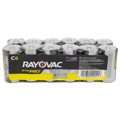Rayovac Ultra-Pro C Batteries - 12 Pack