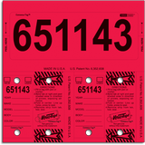Red Versa-Tags Consecu-Tags