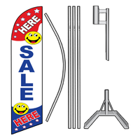 "Sale Here" Swooper Flag Kit