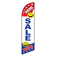"Sale Here" Swooper Flag