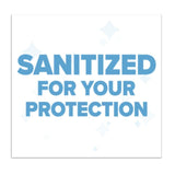 Sanitized Table Top Signs