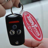 Sof-Touch Small Oval Key Tag