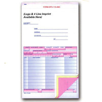 Special Parts Order Form #SPO-115-4NC