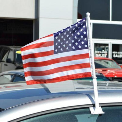 Supreme Cloth USA Clip-On Window Flag