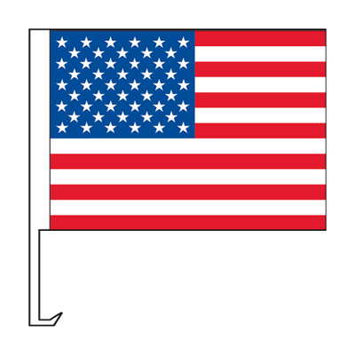 Supreme Clip-On Window Flags - American Flag