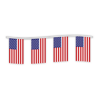Supreme Cloth American Flag Pennant Line