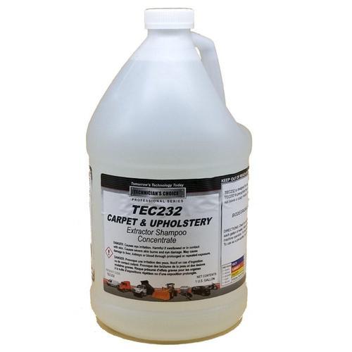 TEC 232 Carpet & Upholstery Extractor Shampoo - 1 Gallon