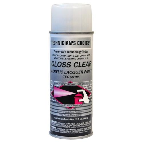 TEC 99106 Gloss Clear Acrylic Lacquer Paint – ADSCO Companies