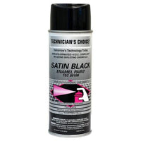 TEC 99108 Satin Black Enamel Paint - 12 oz