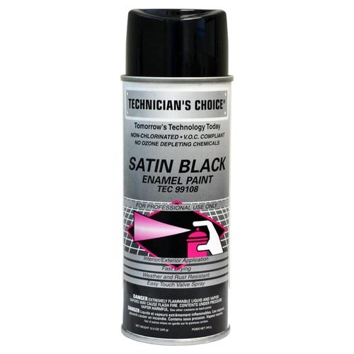 TEC 99108 Satin Black Enamel Paint – ADSCO Companies