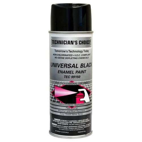 TEC 99150 Universal Black Enamel Paint - 12 oz