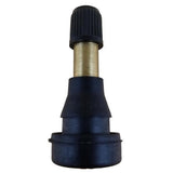TR600HP High Pressure Brass Rubber Snap-in Tire Valve Stem (50pcs/Bag) - Black