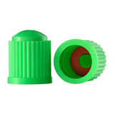 Tire Valve Caps (100-Pack) - Green