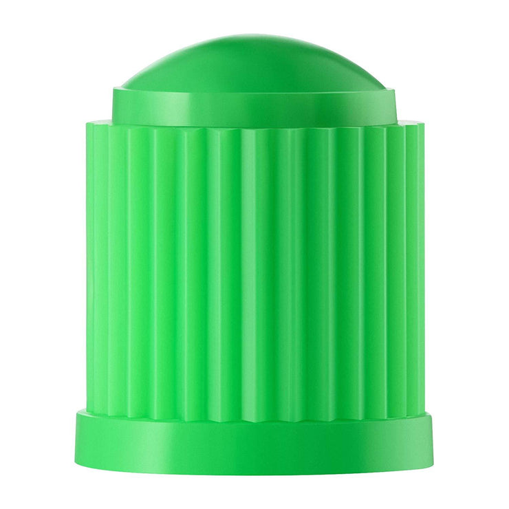AutoValveCaps Green Plastic Tire Valve Caps – Universal Fit, Rustproof, Dustproof – Choose 10, 25, 50 Or 100 Pack