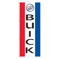 Vertical Dealer Logo Drape Flags