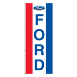 Vertical Dealer Logo Drape Flags
