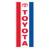 Vertical Dealer Logo Drape Flags