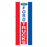 Vertical Dealer Logo Drape Flags