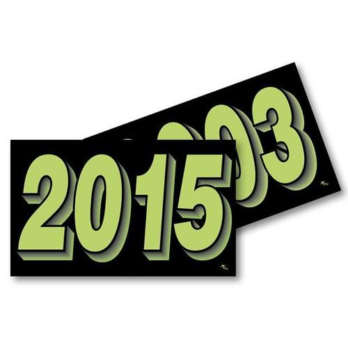 Vinyl Highlights Model Year Signs