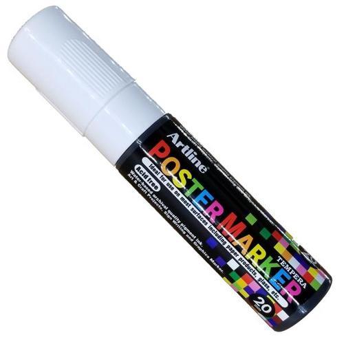 White Artline 20MM Paint Marker