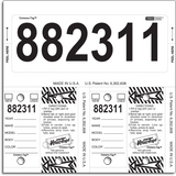White Versa-Tags Consecu-Tags