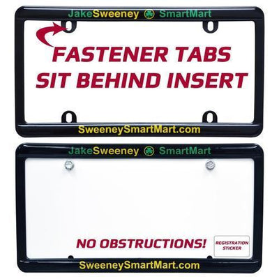 World's Best Custom License Plate Frames