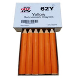 Yellow Rubbermark Crayons